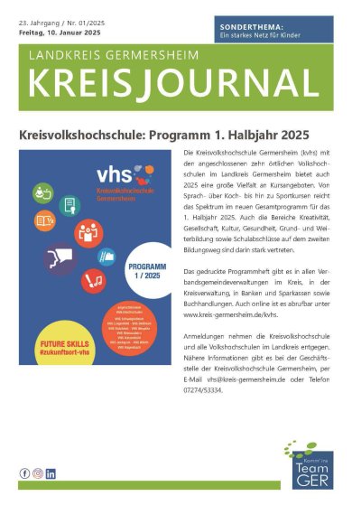 Titelseite Kreisjournal.