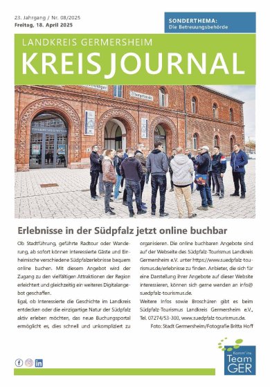 Titelseite Kreisjournal. Titelseite Kreisjournal.