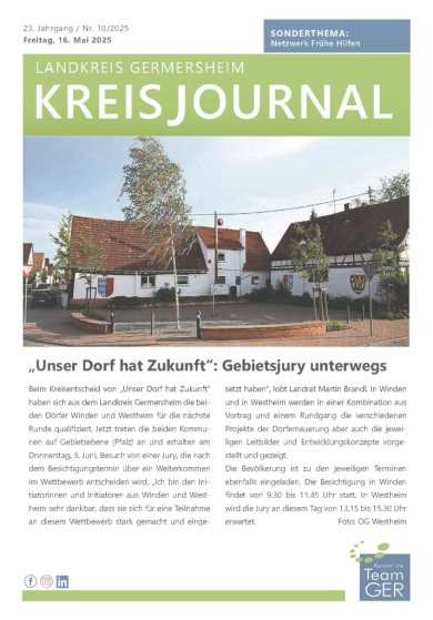 Titelseite Kreisjournal. Titelseite Kreisjournal.