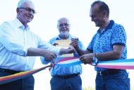 v.l.: Rémi Bertrand (Präsident des Pamina Eurodistrikts), Claus Haberecht, Dr. Fritz Brechtel