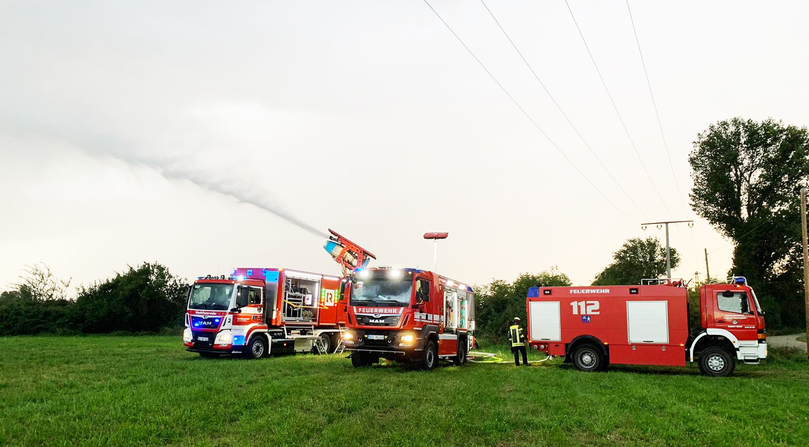 Katastrophenschutz LK GER beteiligte sich an Großübung