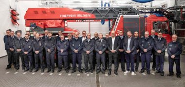 Foto der Ehrungsabend für über 600 Jahre aktives Ehrenamt bei der Feuerwehr.