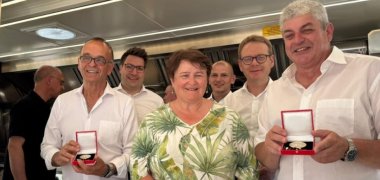Segnung Küchenanhänger Malteser Hatenbühl  anhänger selbst