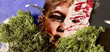 „Kinder.Recht & Schön?!“ Ein Kunstwerk, das von Kinderhand im Rahmen dieses Kunst- und Kooperationsprojektes angefertigt wurde.