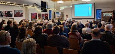 Die Veranstaltung „(Um)bauen für Gäste“ hat viele Interessierte in das Alte Sägewerk nach Bellheim gelockt.