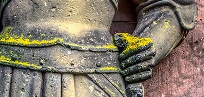 Foto einer Statue in Germersheim.