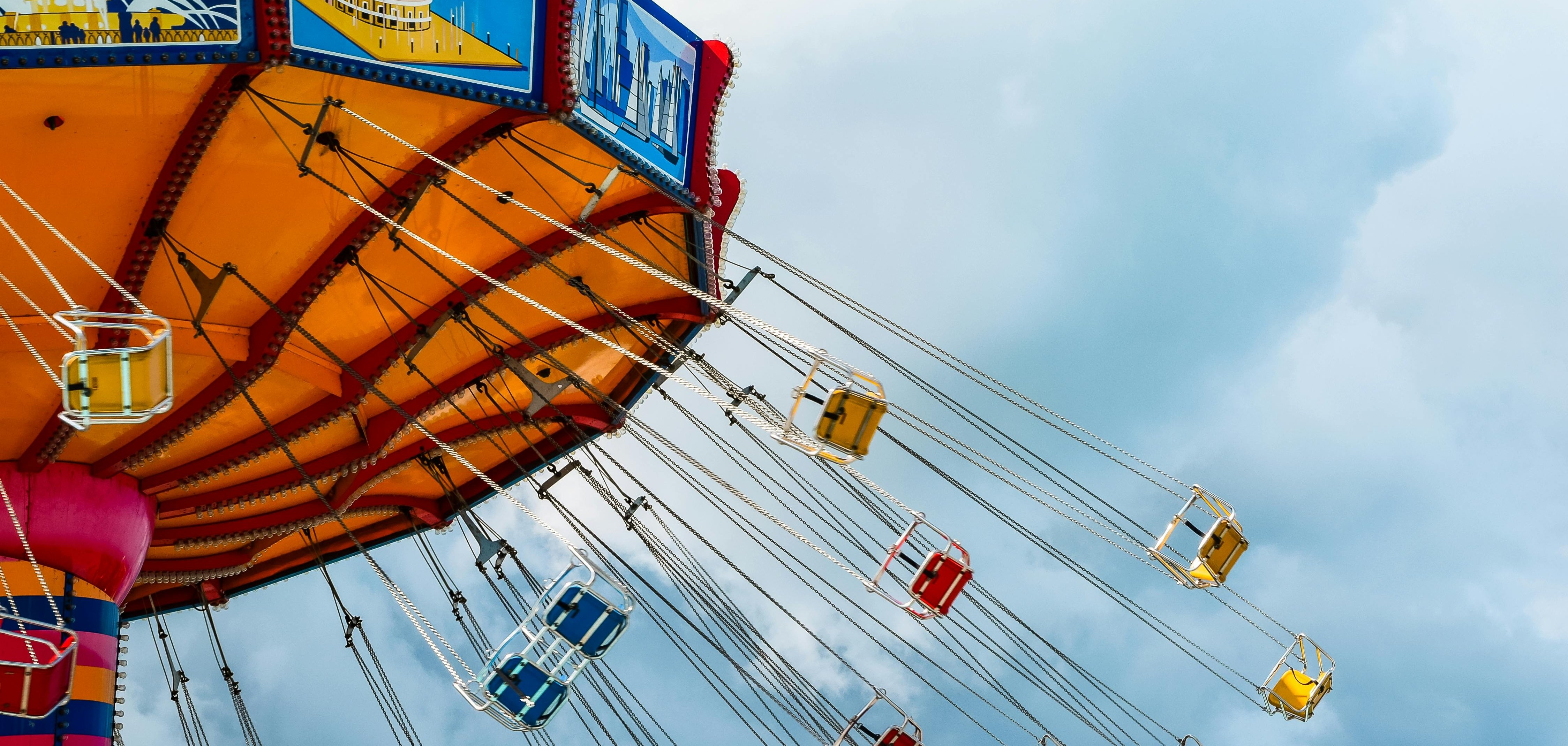 Foto eines Karrousells.