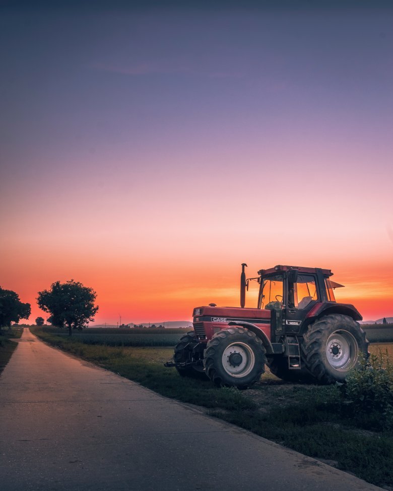 Traktor in Kandel - Giulio Gröbert