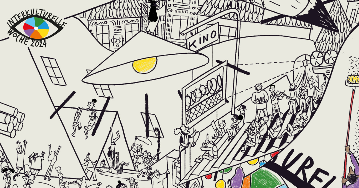 Wimmelbildzur Interkulturellen Woche