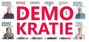 Das Bild zeigt einen Teaser des Fotoprojekts „Demokratie – Akzeptanz – Vielfalt“ von Thomas Brenner 2024