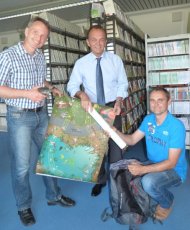 Sumpfschildkröte Pädagog Rucksack Kreismedienzentrum