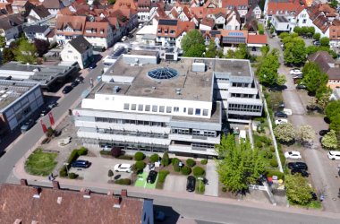 Der Standort der Kreisverwaltung in Kandel.
