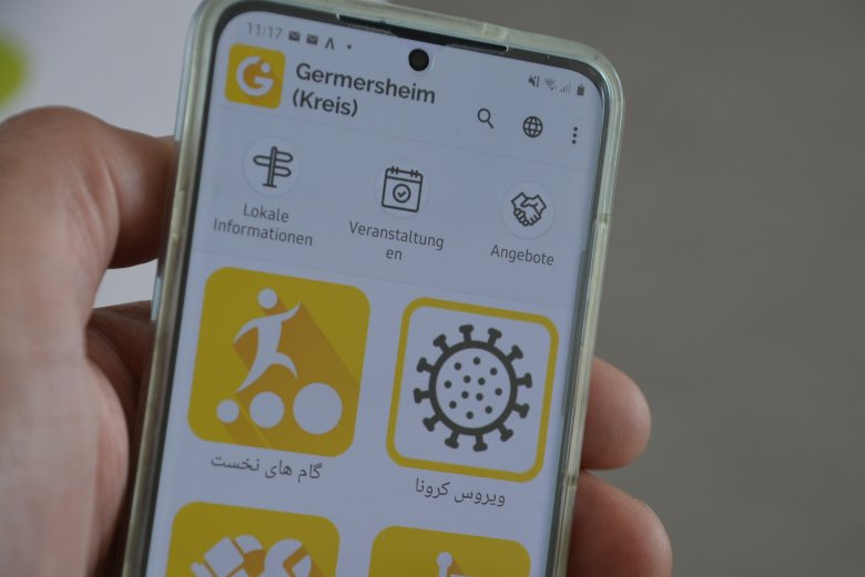 Die Integreat App auf deinem Handy