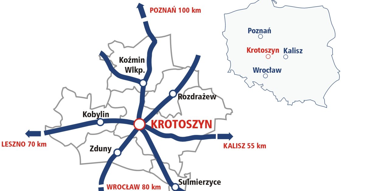 Krotoszyn in Polen Kreis Germersheim